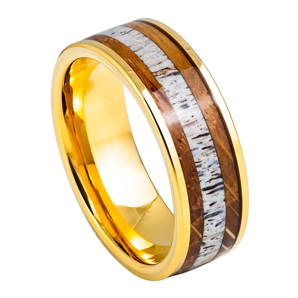 Tungsten Carbide 8mm Polished Edge Wedding Band – hypoallergenic, scratch-resistant | Exclusive Jewelers USA