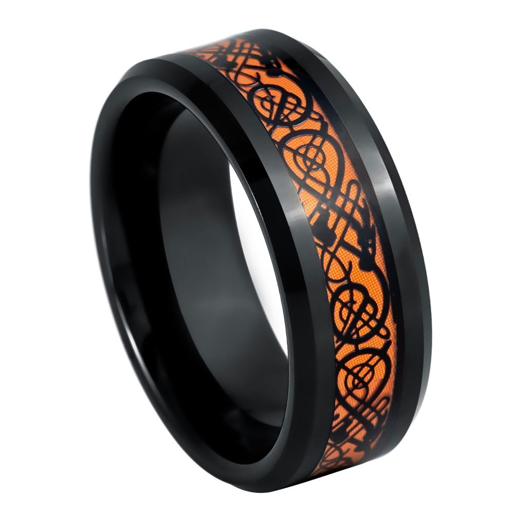 Tungsten Carbide 8mm High Polish Wedding Band – hypoallergenic, scratch-resistant | Exclusive Jewelers USA