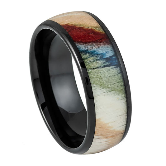 Tungsten Carbide 8mm Slim Profile Engagement Ring – hypoallergenic, scratch-resistant | Exclusive Jewelers USA