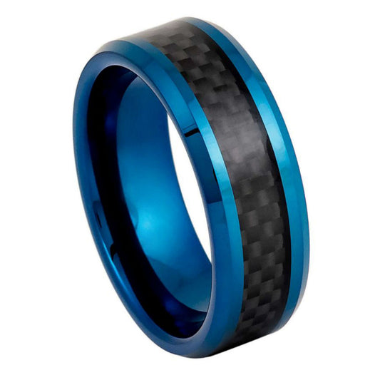 Tungsten Carbide 8mm Brushed Wedding Band – hypoallergenic, scratch-resistant | Exclusive Jewelers USA