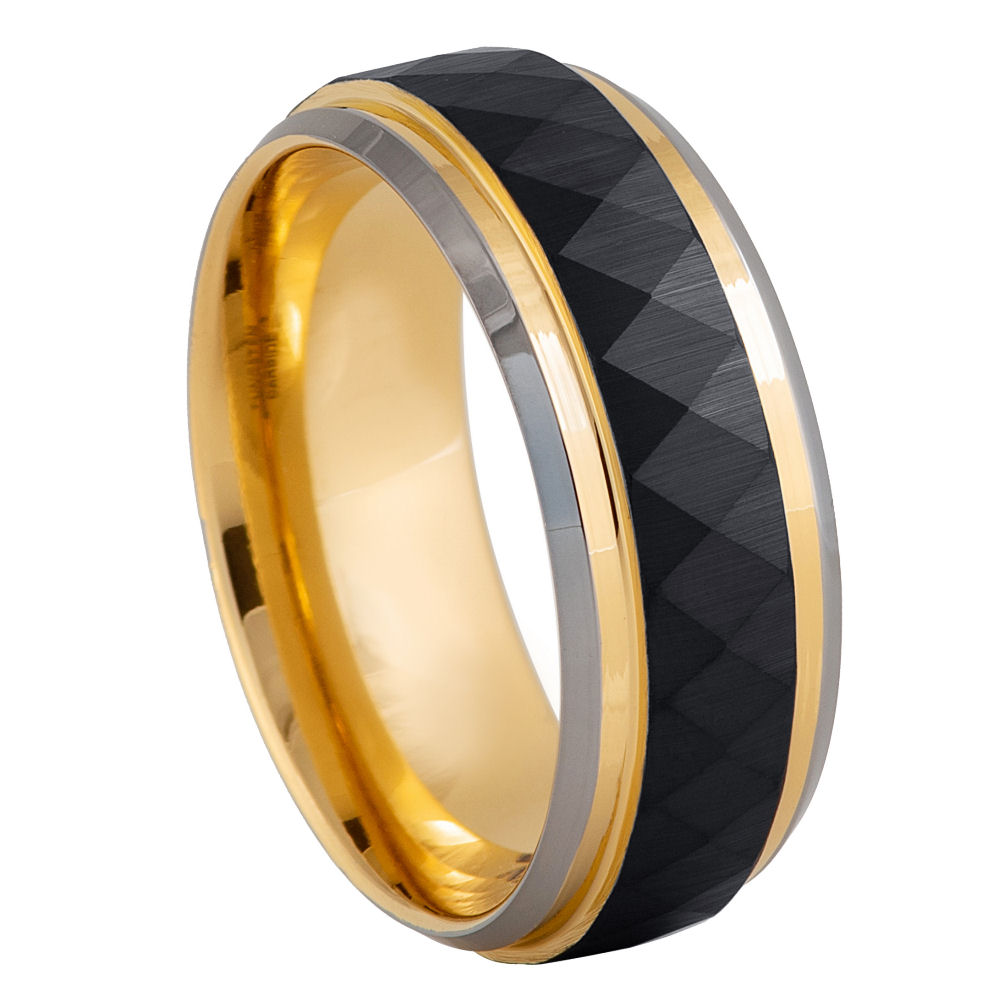 Tungsten Carbide 8mm Comfort Fit Wedding Band – hypoallergenic, scratch-resistant | Exclusive Jewelers USA