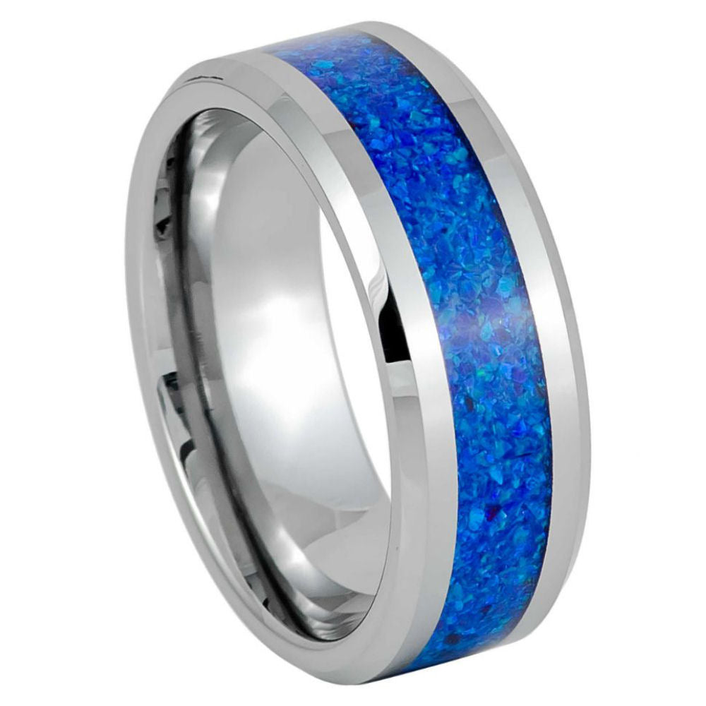 Tungsten Carbide 8mm Matte Wedding Band – hypoallergenic, scratch-resistant | Exclusive Jewelers USA