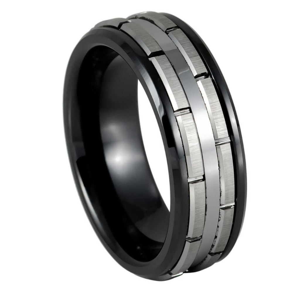 Tungsten 8mm Engagement Ring – hypoallergenic, scratch-resistant | Exclusive Jewelers USA