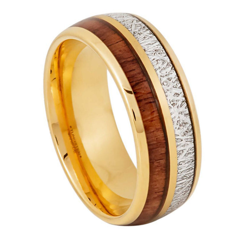Zirconium 8mm Engagement Ring