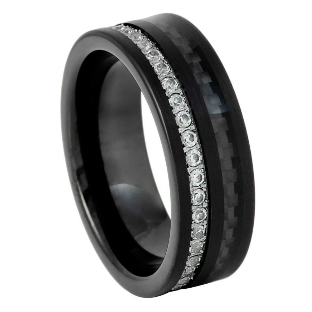 Tungsten Carbide 8mm Scratch-Resistant Wedding Band – hypoallergenic, scratch-resistant | Exclusive Jewelers USA