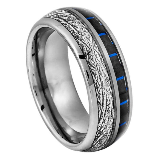 Tungsten Carbide 8mm Comfort Fit Wedding Band – hypoallergenic, scratch-resistant | Exclusive Jewelers USA