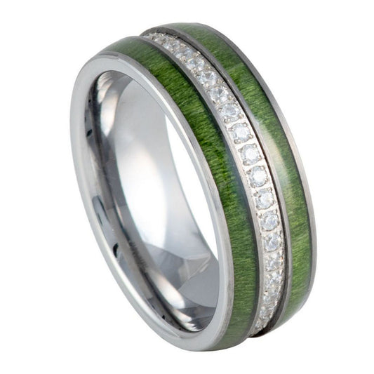 Tungsten 8mm Wedding Band Polished Comfort Fit – hypoallergenic, scratch-resistant | Exclusive Jewelers USA