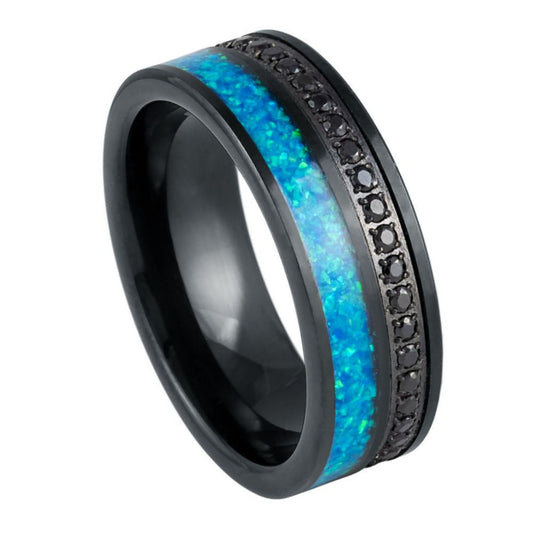 Tungsten 8mm Promise Ring Matte Finish – hypoallergenic, scratch-resistant | Exclusive Jewelers USA