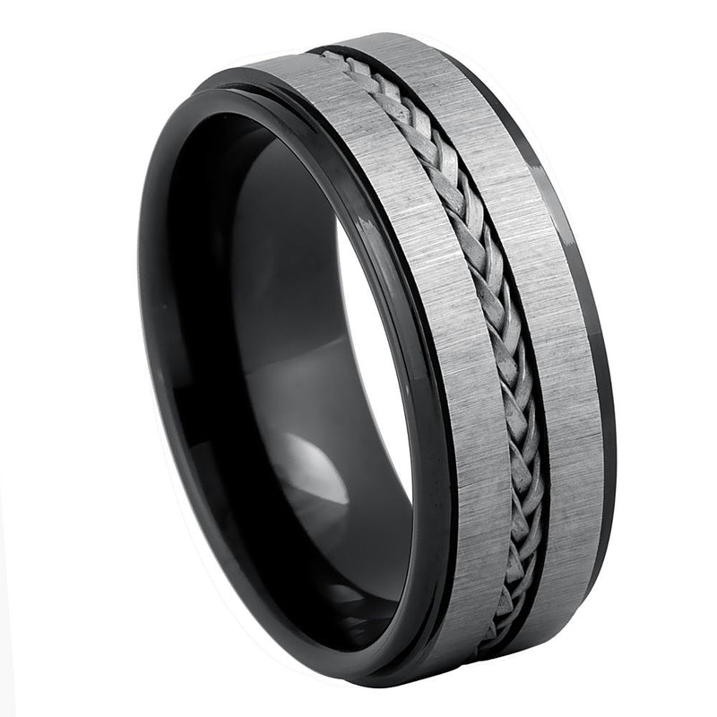 Tungsten 8mm Wedding Band
