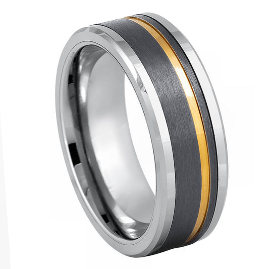 Tungsten Matte 8mm Wedding Band – hypoallergenic, scratch-resistant | Exclusive Jewelers USA