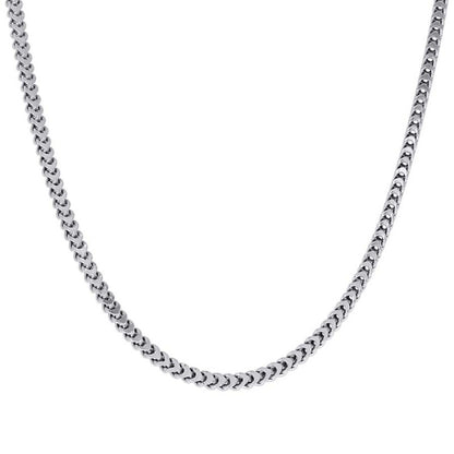 925 Silver Hollow Franco Chain 2.5mm