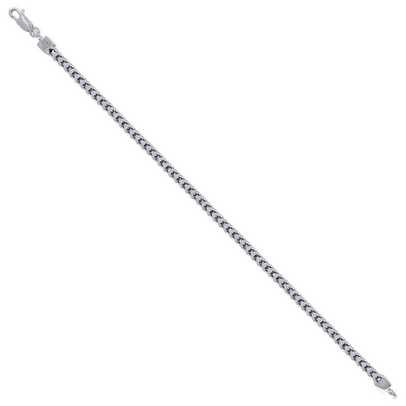 925 Silver Hollow Franco Chain 2.5mm
