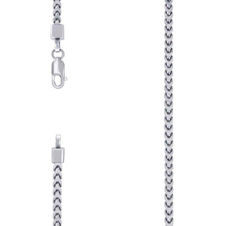 925 Silver Hollow Franco Chain 2.7mm