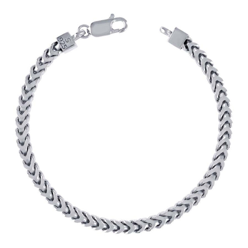 925 Silver Hollow Franco Chain 4.3mm