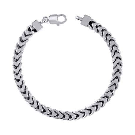 925 Silver Hollow Franco Chain 6.4mm