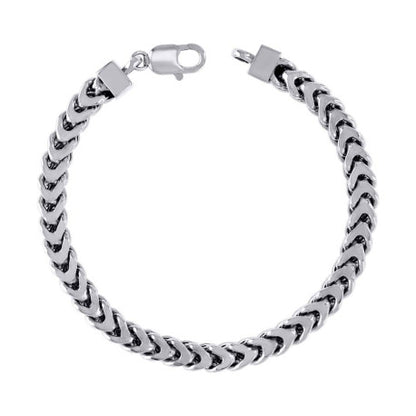 925 Silver Hollow Franco Chain 6.4mm