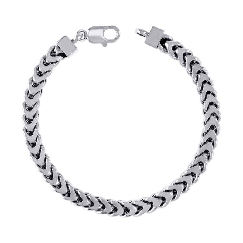 925 Silver Hollow Franco Chain 6.4mm