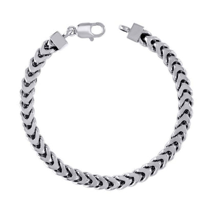 925 Silver Hollow Franco Chain 6.4mm
