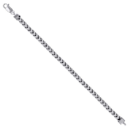925 Silver Hollow Franco Chain 6.4mm