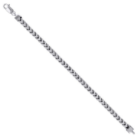 925 Silver Hollow Franco Chain 6.4mm