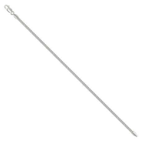 925 Silver Hollow Franco Chain Silver 2.5mm