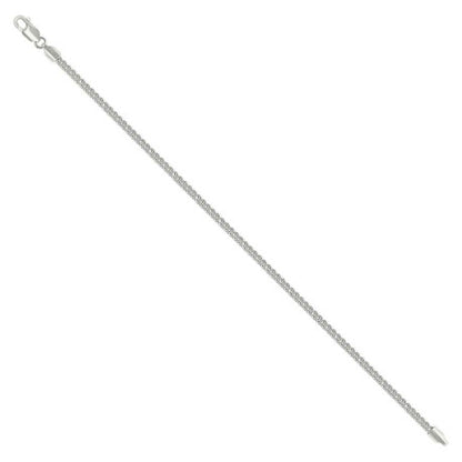 925 Silver Hollow Franco Chain Silver 2.5mm