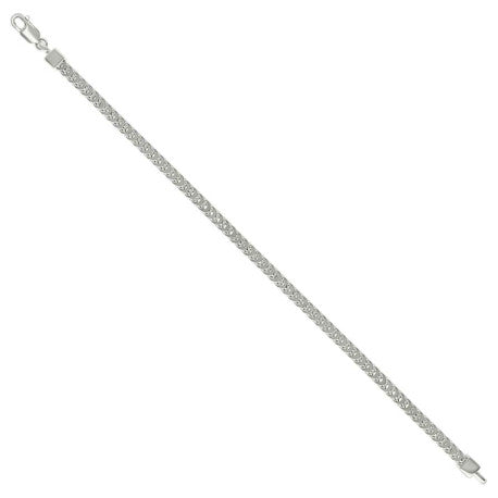 925 Silver Hollow Franco Chain Silver 3.5mm