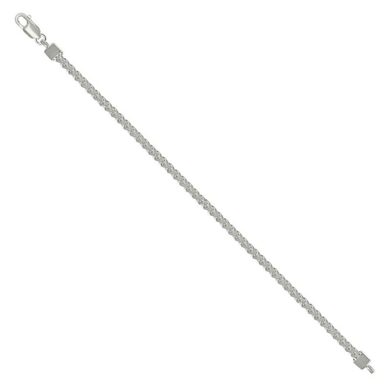 925 Silver Hollow Franco Chain Silver 4.2mm