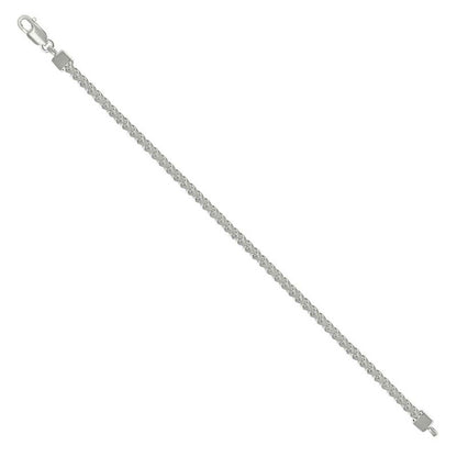 925 Silver Hollow Franco Chain Silver 4.2mm