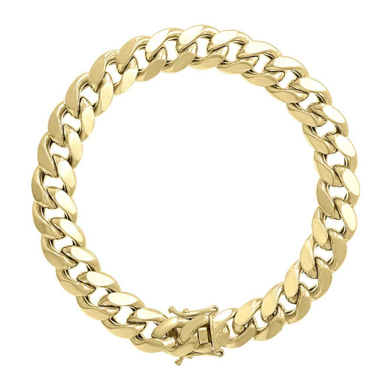 925 Silver Hollow Miami Cuban Chain 11mm