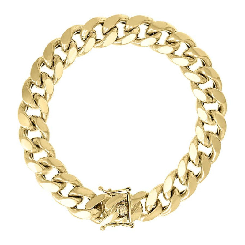 925 Silver Hollow Miami Cuban Chain 12.5mm