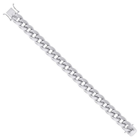 925 Silver Hollow Miami Cuban Chain 12.5mm