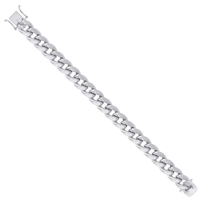 925 Silver Hollow Miami Cuban Chain 12.5mm