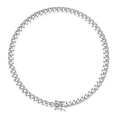 925 Silver Hollow Miami Cuban Chain 4.1mm