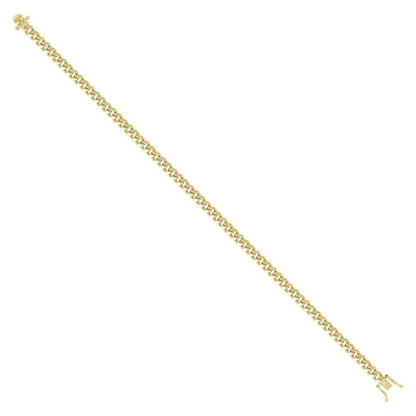 925 Silver Hollow Miami Cuban Chain 4.1mm