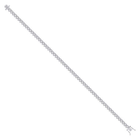 925 Silver Hollow Miami Cuban Chain 4.1mm