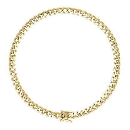 925 Silver Hollow Miami Cuban Chain 4.1mm