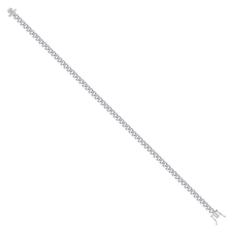 925 Silver Hollow Miami Cuban Chain 4.1mm