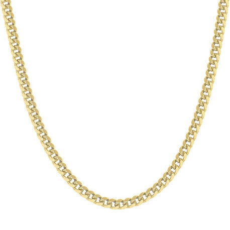 925 Silver Hollow Miami Cuban Chain 5.2mm