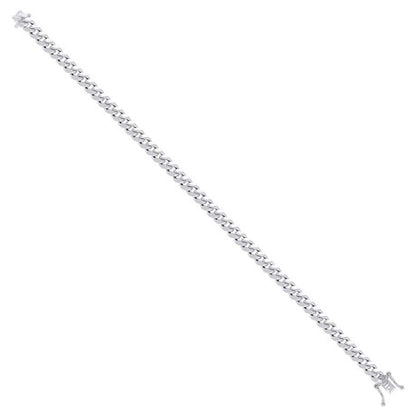 925 Silver Hollow Miami Cuban Chain 5.2mm