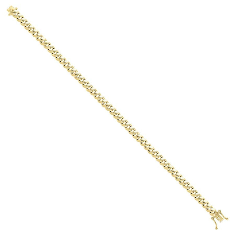 925 Silver Hollow Miami Cuban Chain 5.2mm