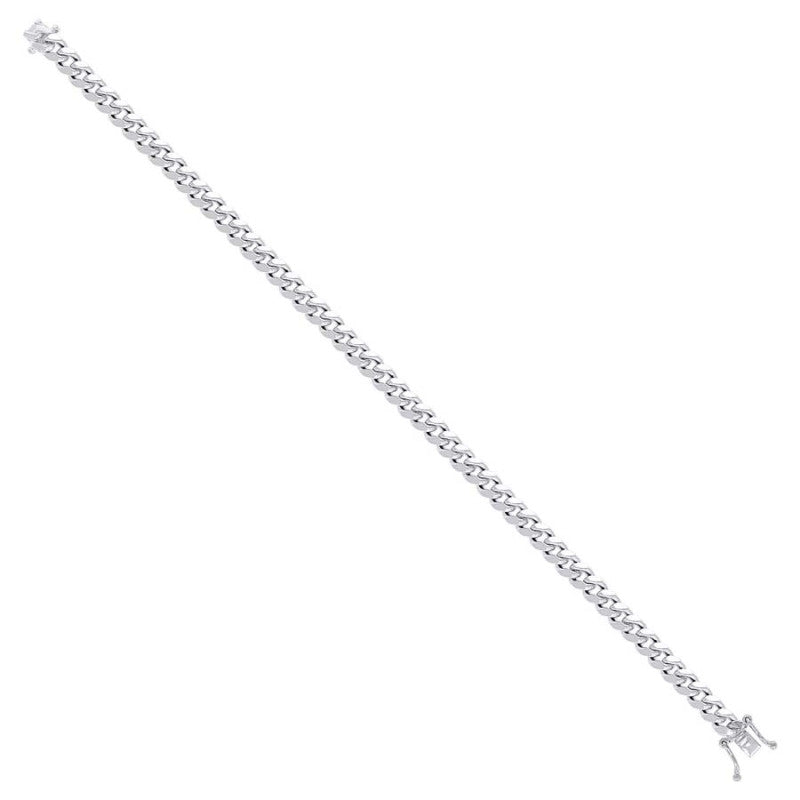 925 Silver Hollow Miami Cuban Chain 5.2mm