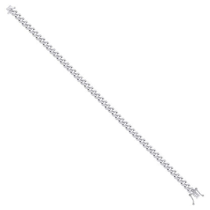 925 Silver Hollow Miami Cuban Chain 5.2mm