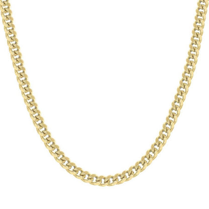 925 Silver Hollow Miami Cuban Chain 6.3mm