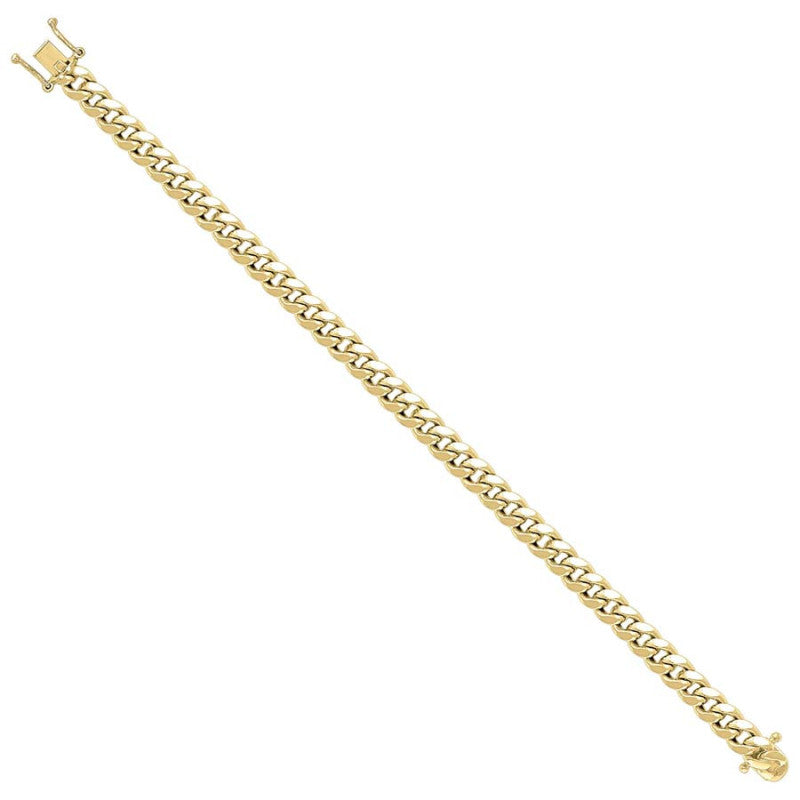 925 Silver Hollow Miami Cuban Chain 6.3mm