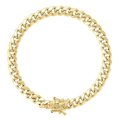 925 Silver Hollow Miami Cuban Chain 6.3mm