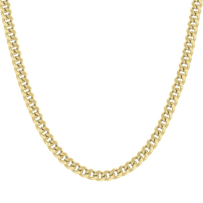 925 Silver Hollow Miami Cuban Chain 6.3mm