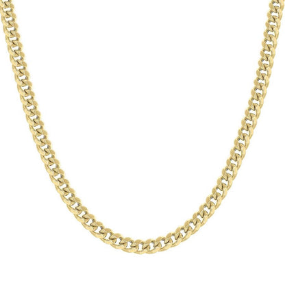 925 Silver Hollow Miami Cuban Chain 6.3mm
