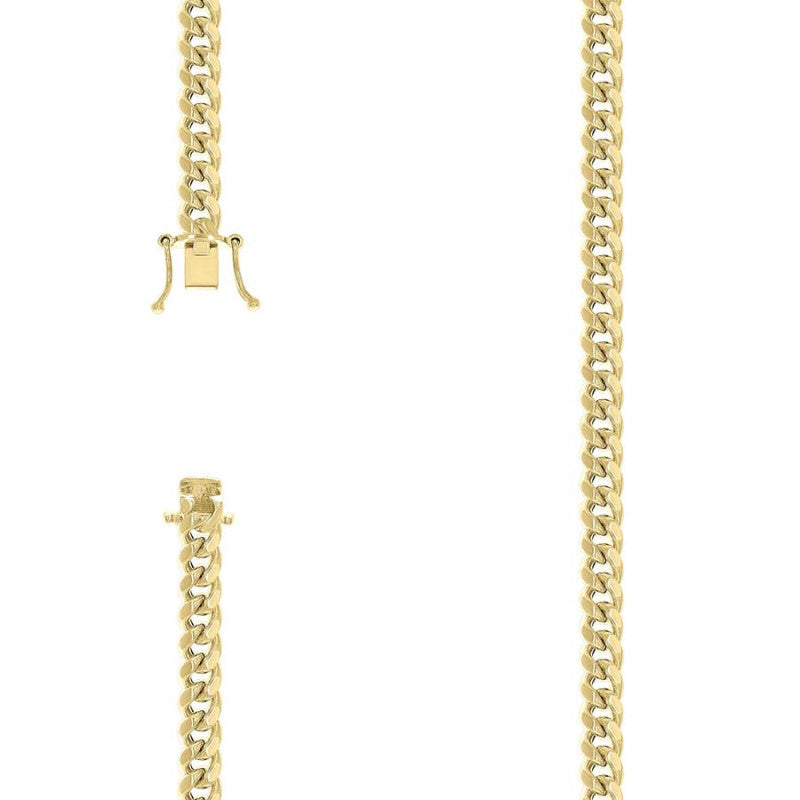 925 Silver Hollow Miami Cuban Chain 6.3mm