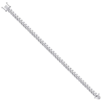 925 Silver Hollow Miami Cuban Chain 6.3mm